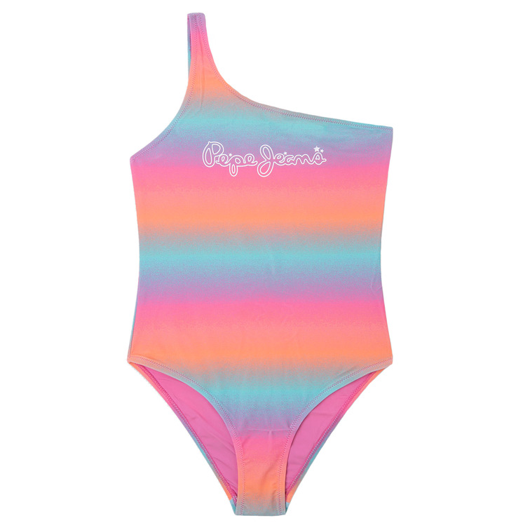 BAÑADOR ASIMÉTRICO COLORES PASTEL NIÑA PEPE JEANS MILANA