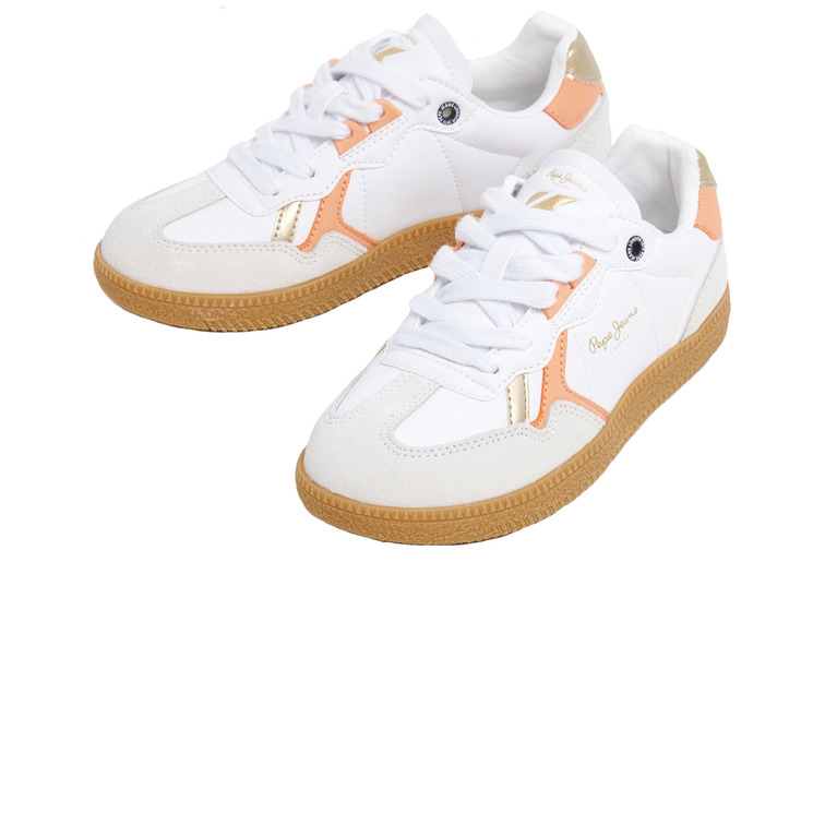 ZAPATILLA RETRO NIÑA PEPE JEANS EFECTO PIEL