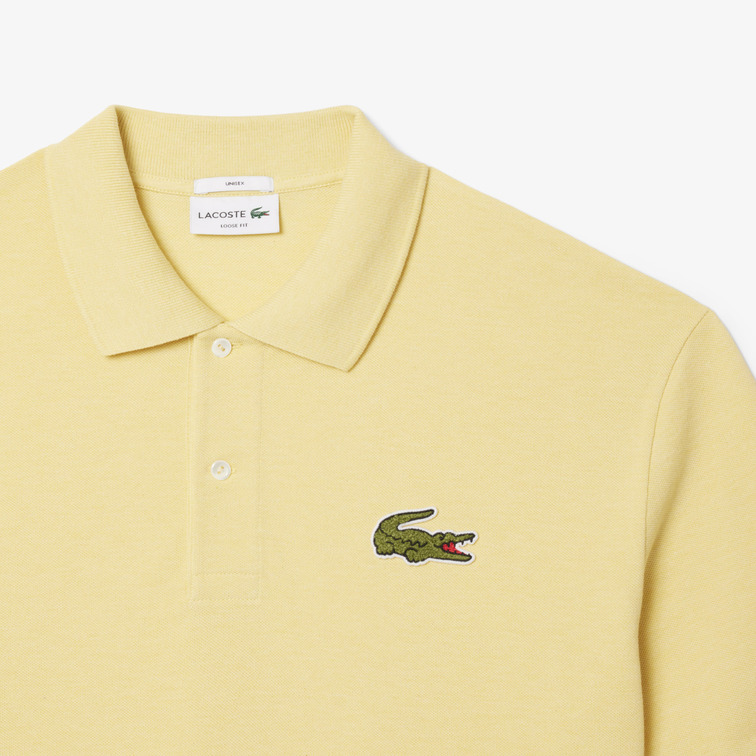 POLO HOMBRE  LACOSTE CHEMISE COL BORD-COTES MANCHES