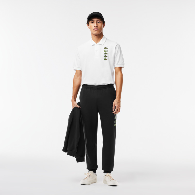 POLO HOMBRE  LACOSTE CHEMISE COL BORD-COTES MANCHES