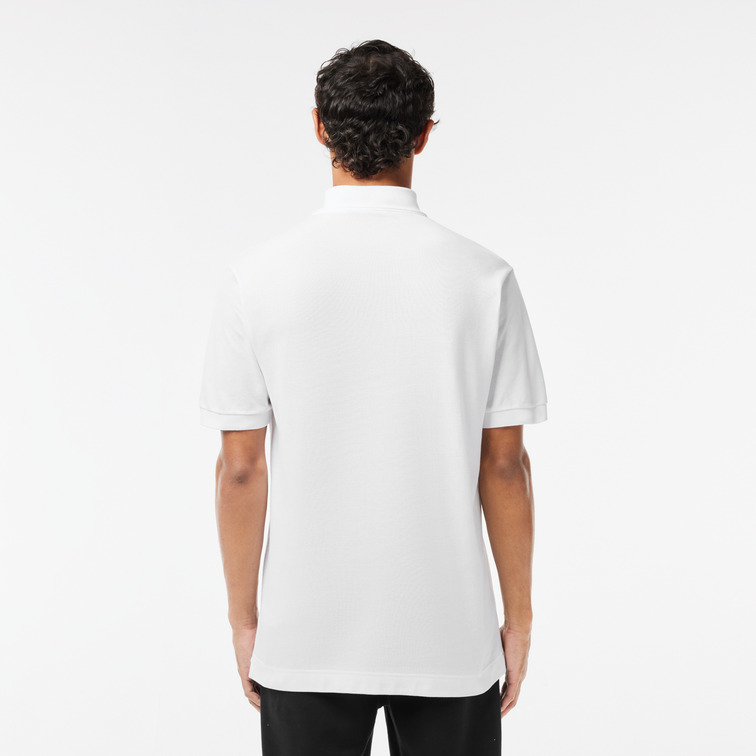 POLO HOMBRE  LACOSTE CHEMISE COL BORD-COTES MANCHES