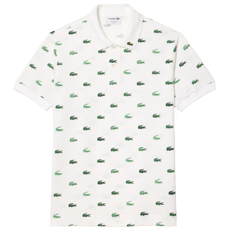POLO HOMBRE  LACOSTE CHEMISE COL BORD-COTES MANCHES