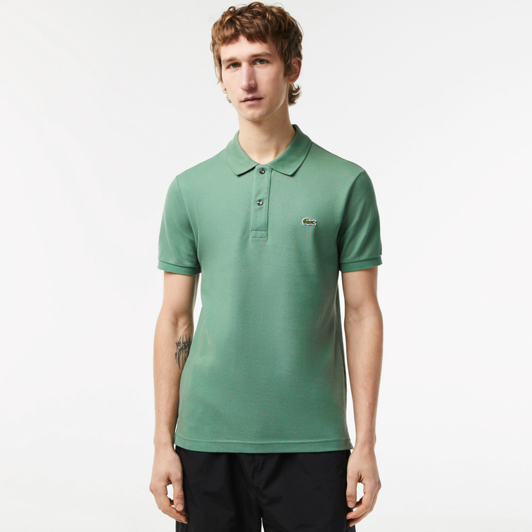 POLO LISO SLIM FIT EN PIQUÉ HOMBRE LACOSTE