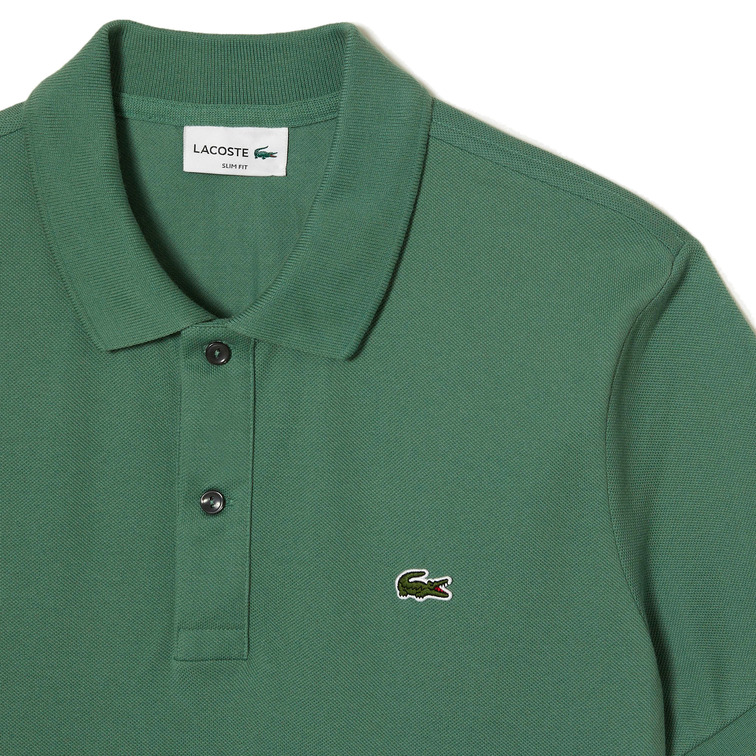 POLO LISO SLIM FIT EN PIQUÉ HOMBRE LACOSTE
