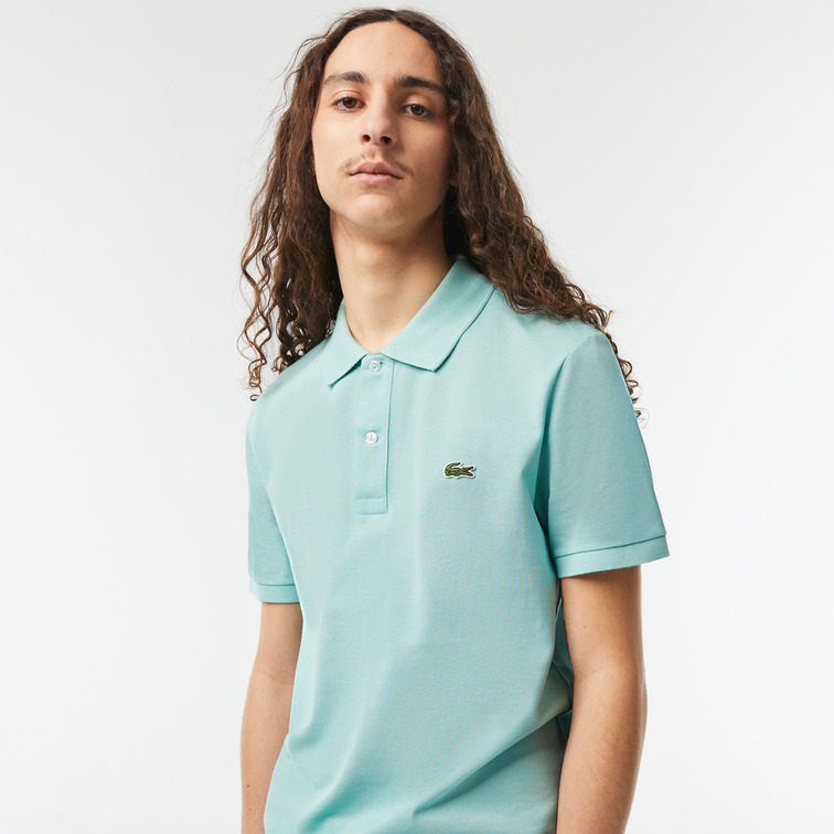 POLO LISO SLIM FIT EN PIQUÉ HOMBRE LACOSTE