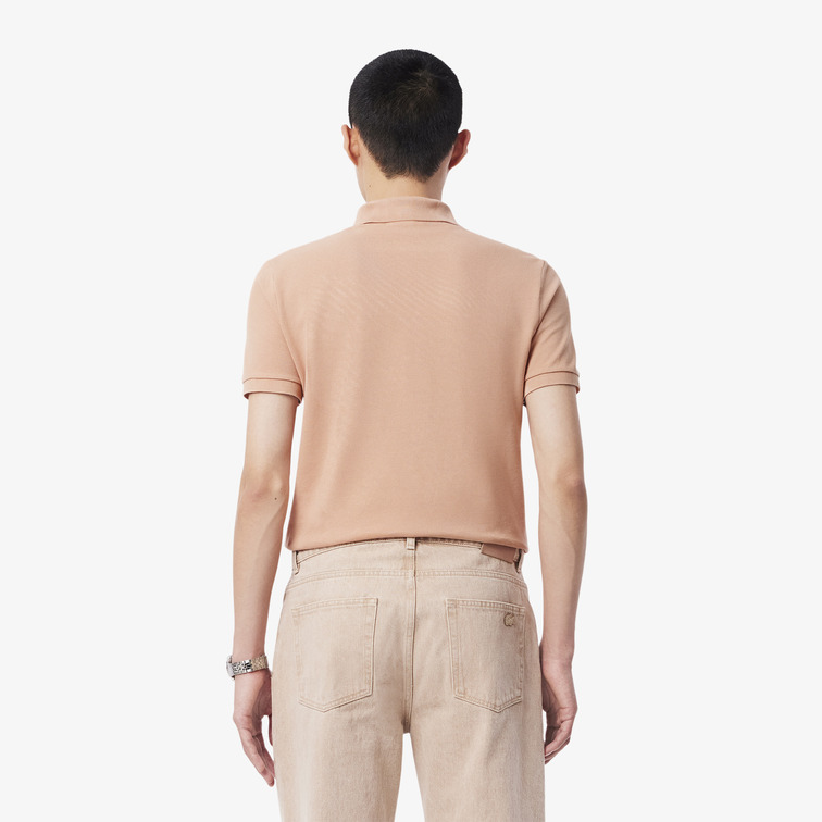 POLO HOMBRE  LACOSTE CHEMISE COL BORD-COTES MANCHES
