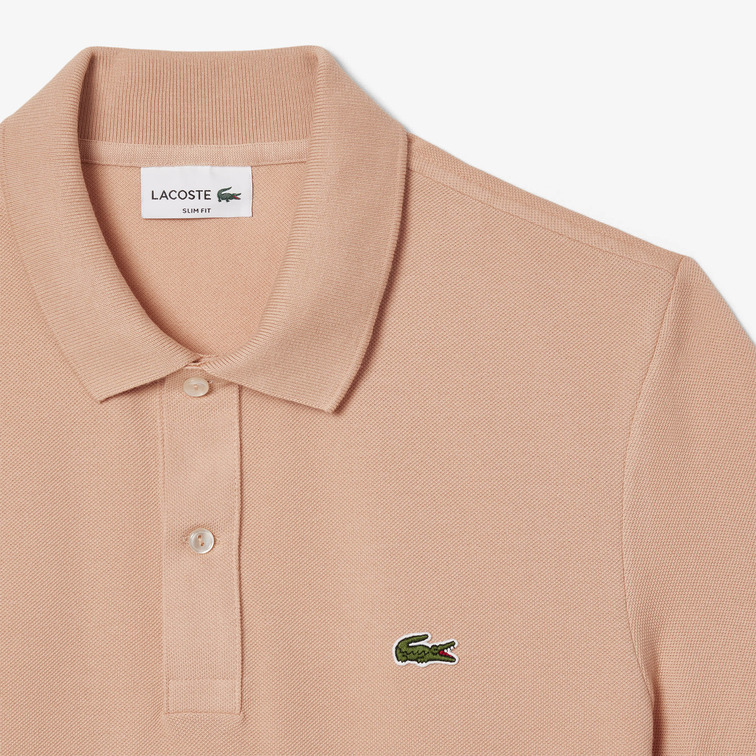POLO HOMBRE  LACOSTE CHEMISE COL BORD-COTES MANCHES