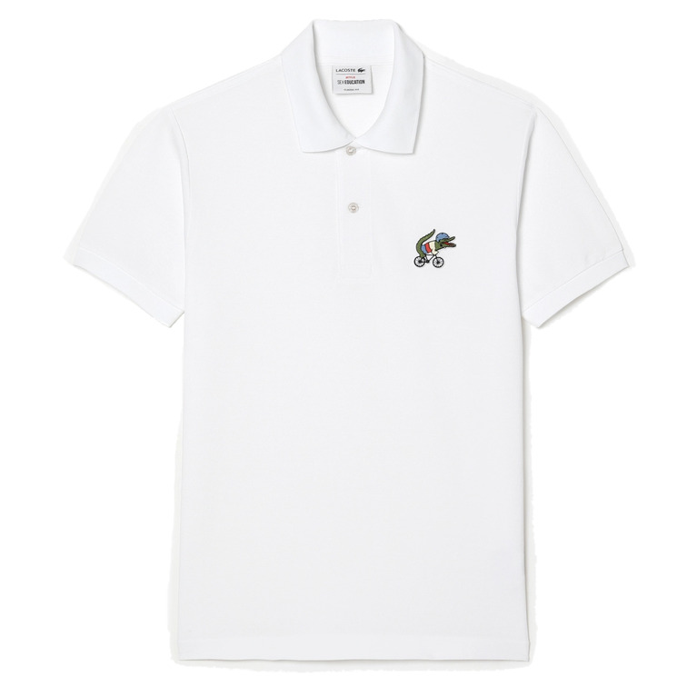 POLO EN ALGODÓN ECOLÓGICO HOMBRE LACOSTE X NETFLIX