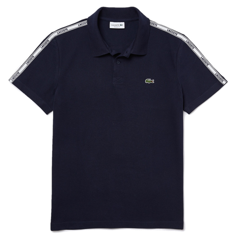 POLO CON FRANJAS ESTAMPADAS HOMBRE LACOSTE