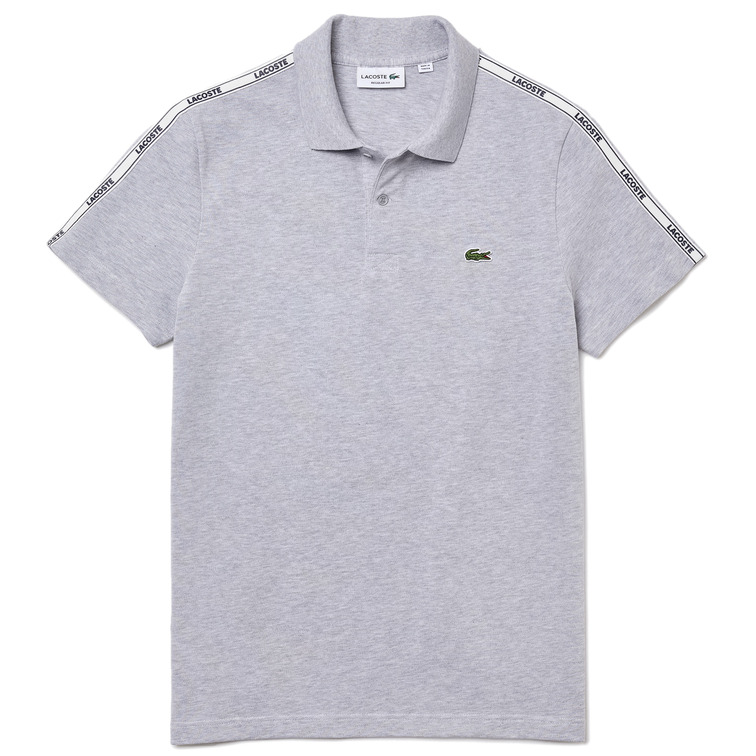 POLO CON FRANJAS ESTAMPADAS HOMBRE LACOSTE