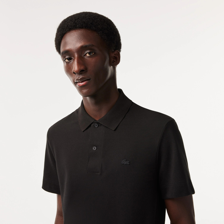 POLO HOMBRE  LACOSTE CHEMISE COL BORD-COTES MANCHES