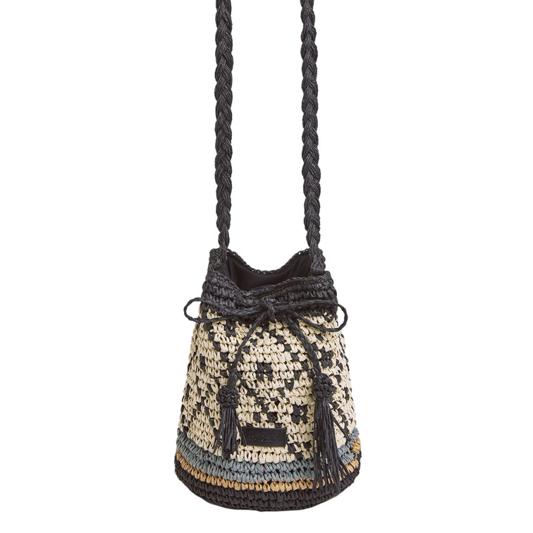 BOLSO BUCKET DE PAJA MUJER PEPE JEANS XIMENA