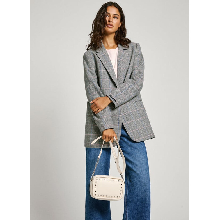 BOLSO MUJER PEPE JEANS CON TACHUELAS METALICAS