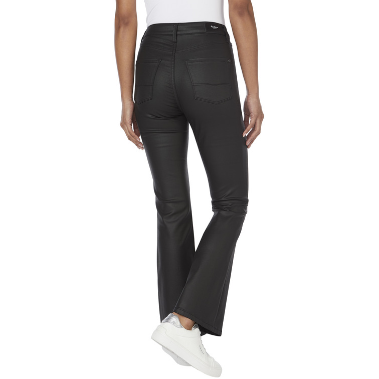 VAQUERO ACABADO ENCERADO FIT FLARE MUJER PEPE JEANS DION