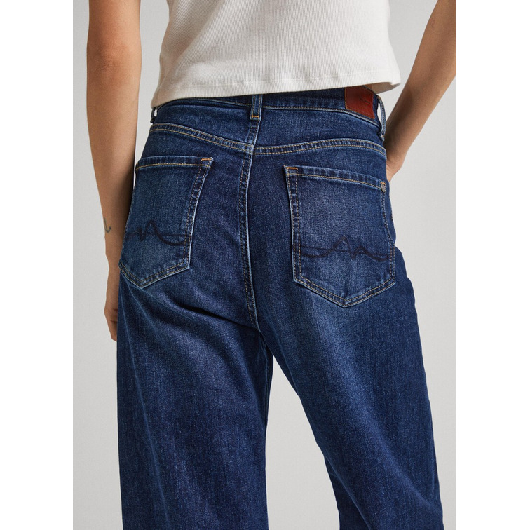 VAQUERO ANCHO MUJER PEPE JEANS LEXA SKY HIGH