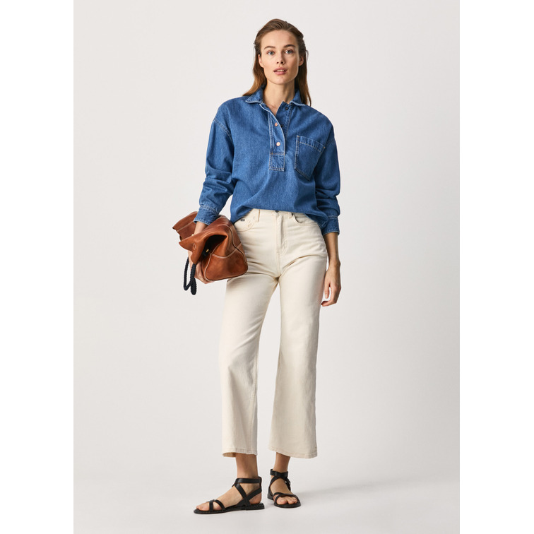 VAQUERO MUJER  PEPE JEANS LEXA SKY HIGH