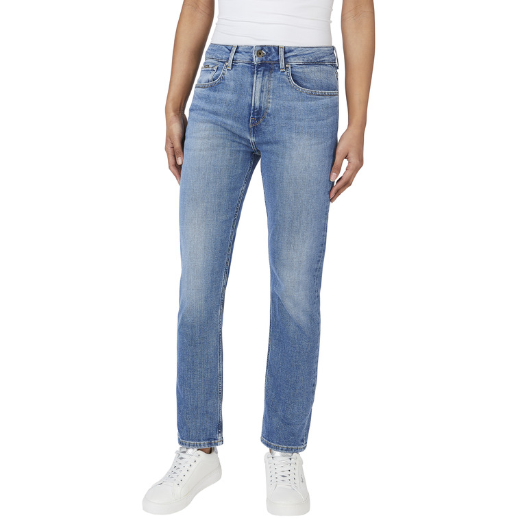 VAQUERO FIT REGULAR TIRO ALTO PEPE JEANS MARY