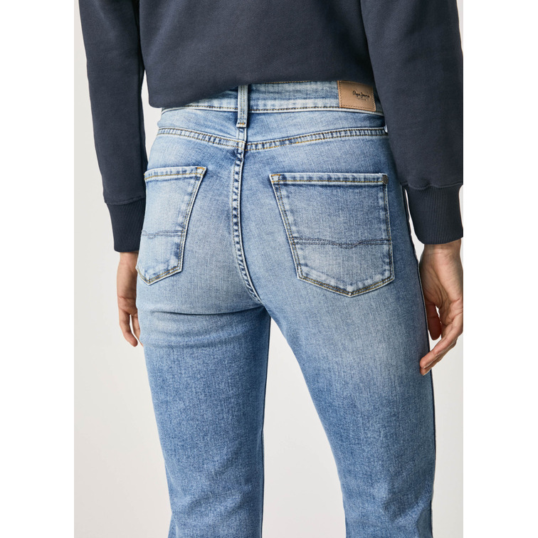 VAQUERO MUJER  PEPE JEANS DION 7/8
