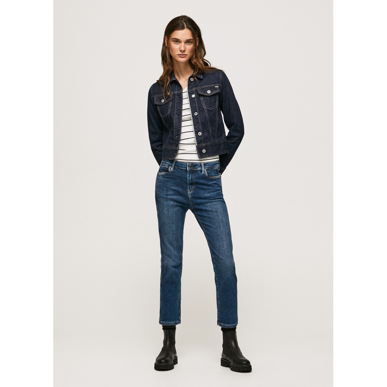 VAQUERO SLIM FIT MUJER PEPE JEANS DION 7/8