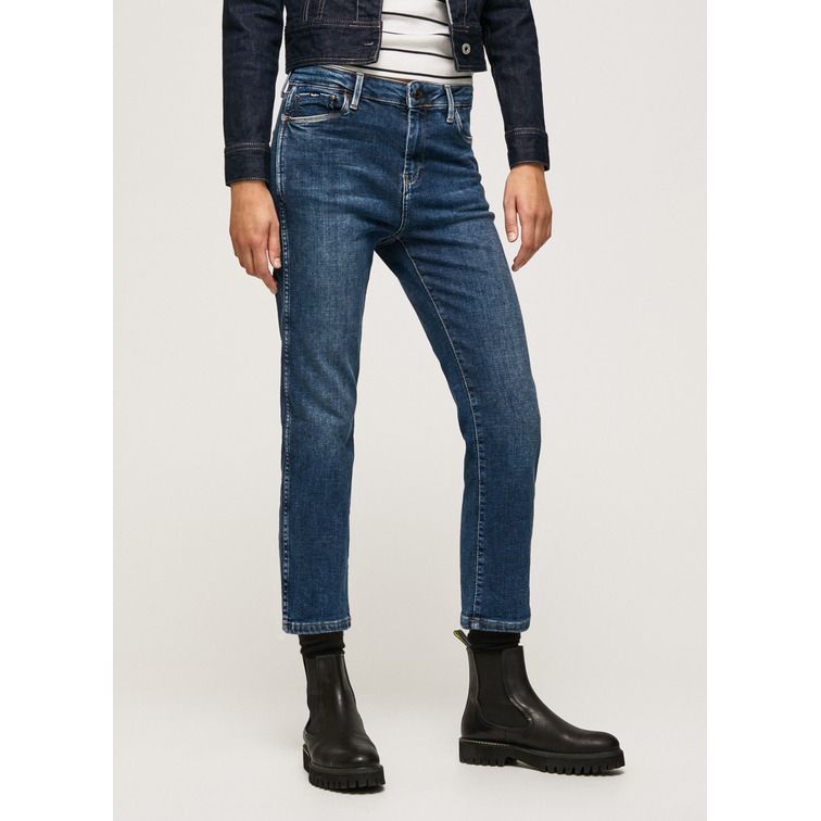 VAQUERO SLIM FIT MUJER PEPE JEANS DION 7/8