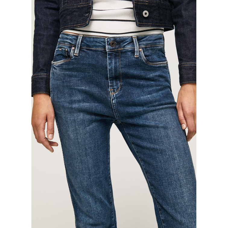VAQUERO SLIM FIT MUJER PEPE JEANS DION 7/8