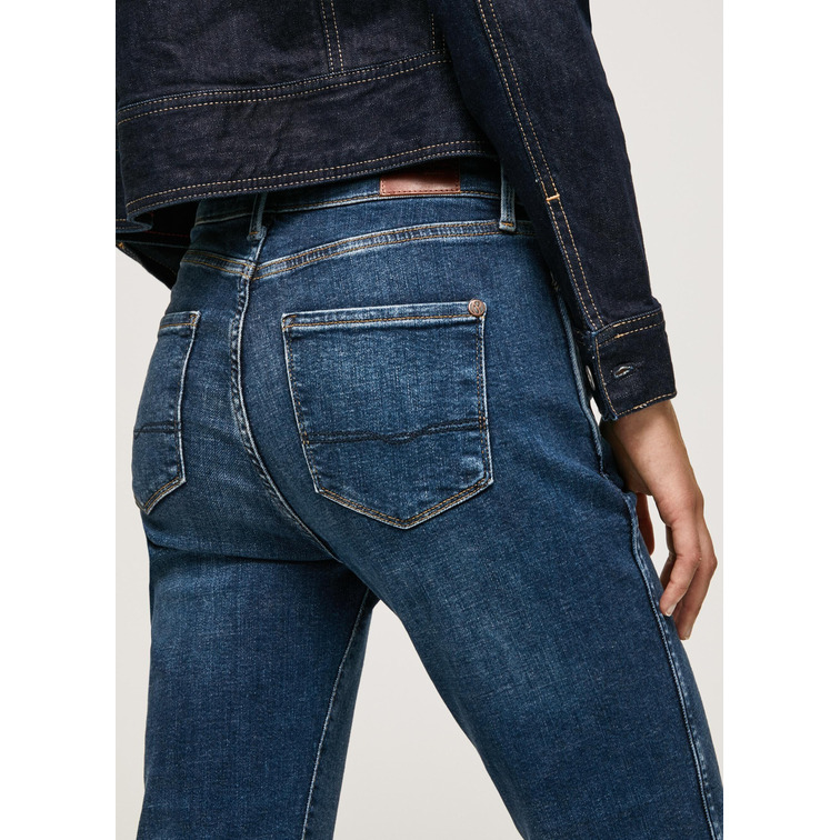 VAQUERO SLIM FIT MUJER PEPE JEANS DION 7/8