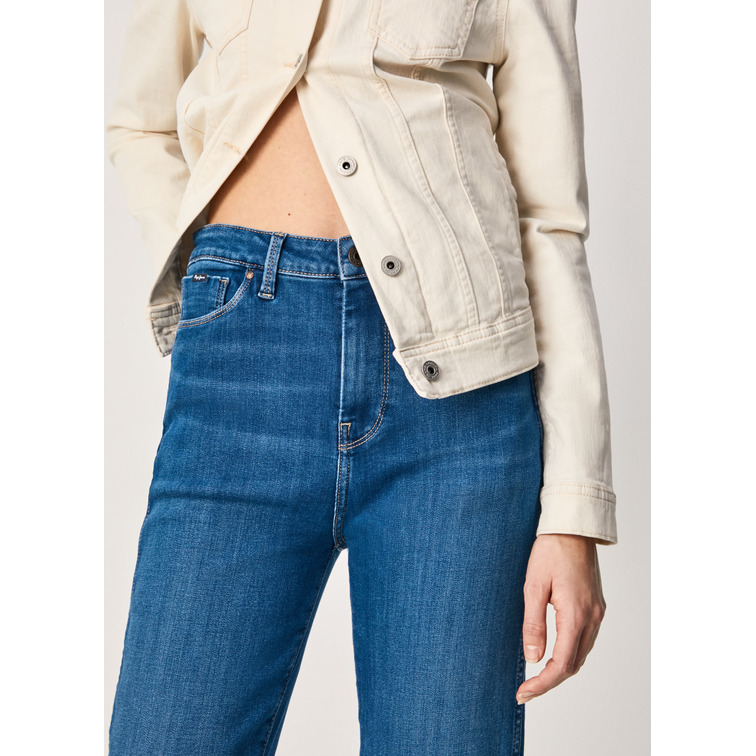 VAQUERO MUJER  PEPE JEANS DION 7/8