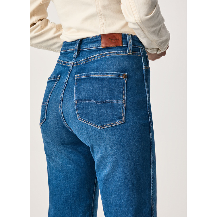 VAQUERO MUJER  PEPE JEANS DION 7/8