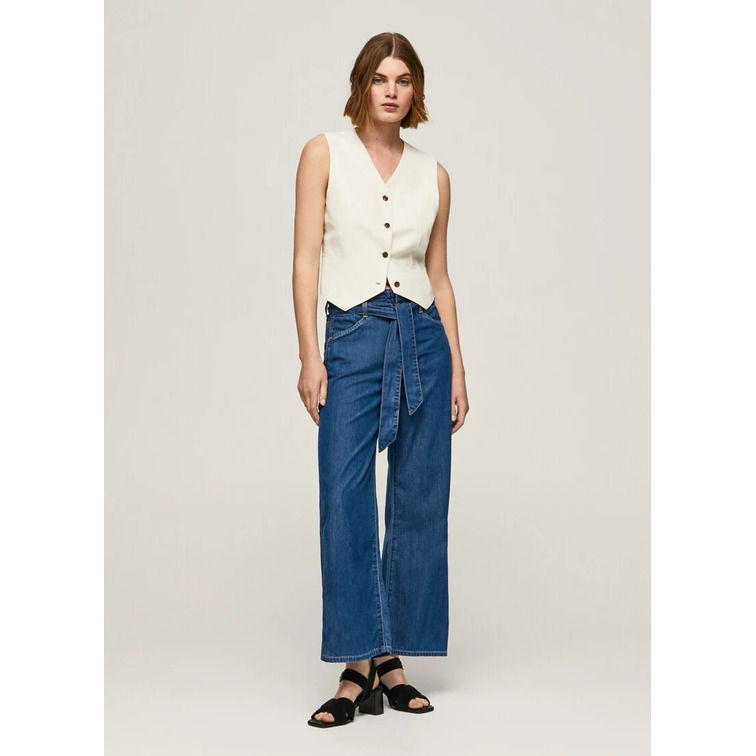VAQUERO FIT ANCHO MUJER PEPE JEANS DAISY