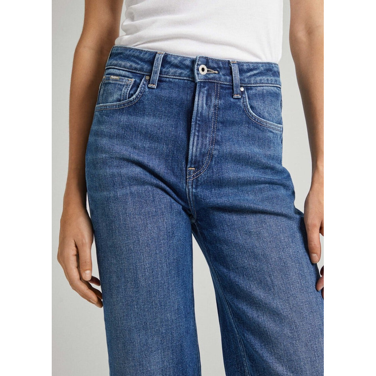 VAQUERO MUJER  PEPE JEANS WIDE LEG JEANS UHW