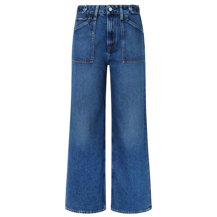 VAQUERO MUJER  PEPE JEANS WIDE LEG JEANS UHW UTILITY