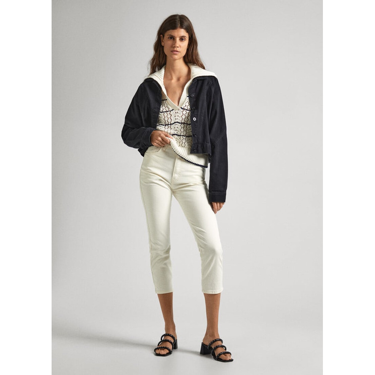 VAQUERO MUJER  PEPE JEANS SLIM JEANS UHW 7/8