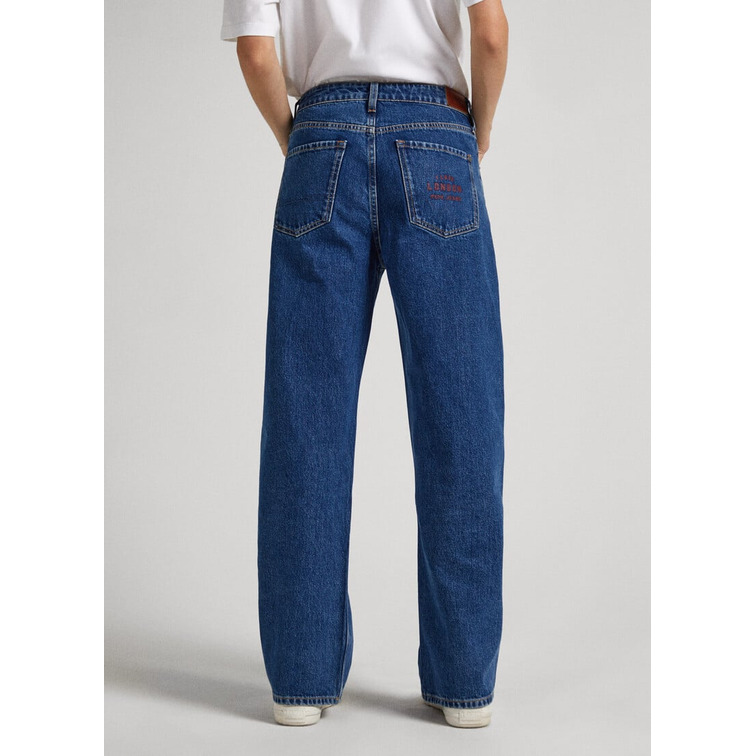 VAQUERO FIT LOOSE I LOVE LONDON MUJER PEPE JEANS