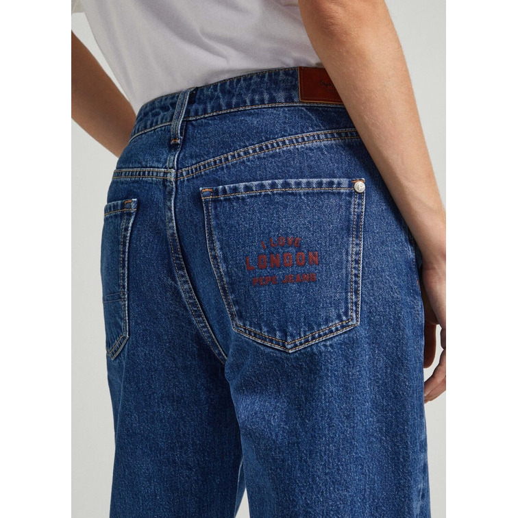 VAQUERO FIT LOOSE I LOVE LONDON MUJER PEPE JEANS
