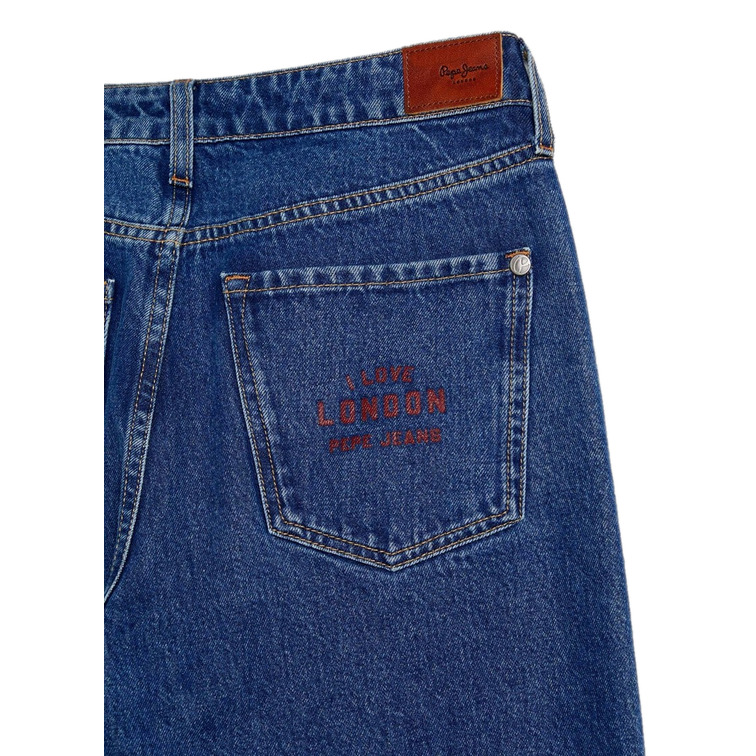 VAQUERO FIT LOOSE I LOVE LONDON MUJER PEPE JEANS