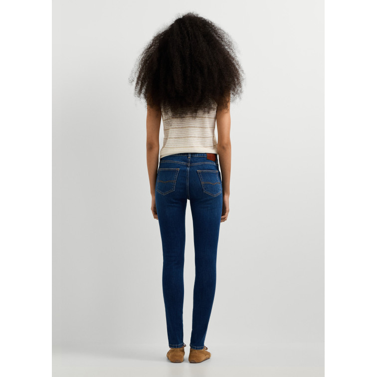 VAQUERO MUJER  PEPE JEANS SKINNY JEANS MW REGENT