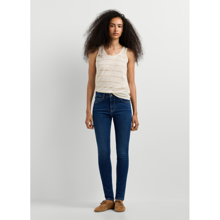 VAQUERO MUJER  PEPE JEANS SKINNY JEANS MW REGENT