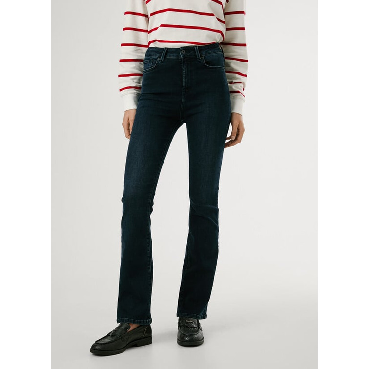 VAQUERO MUJER  PEPE JEANS FLARE HW DION