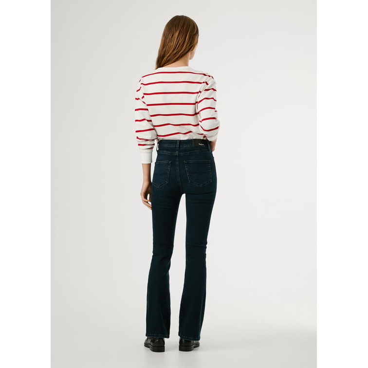 VAQUERO MUJER  PEPE JEANS FLARE HW DION