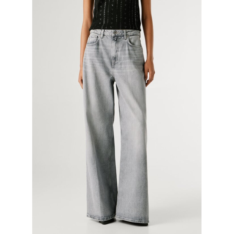 VAQUERO MUJER PEPE JEANS FIT WIDE TIRO ALTO