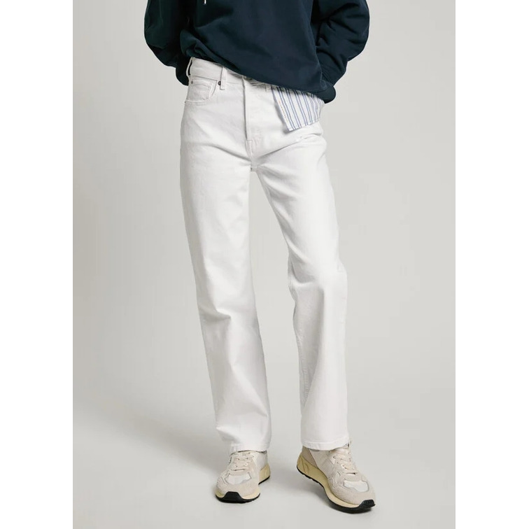 VAQUERO RECTO MUJER PEPE JEANS TIRO ALTO