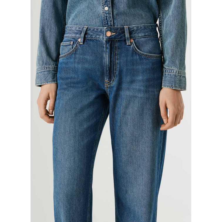 VAQUERO MUJER  PEPE JEANS LOOSE ST JEANS LW NICKY