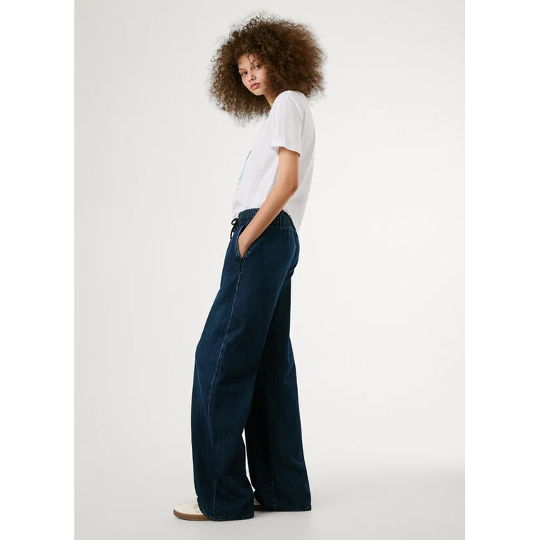 VAQUERO MUJER  PEPE JEANS LOOSE JOGGER MW EVA
