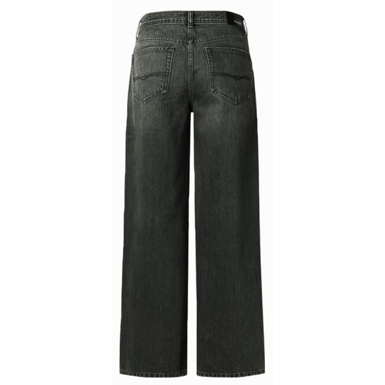 VAQUERO MUJER  PEPE JEANS WIDE LEG HW ARCHIVE BLK