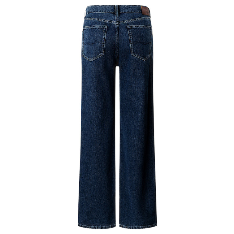 VAQUERO MUJER  PEPE JEANS EDEN HW STRAIGHT DARK STONEWAS