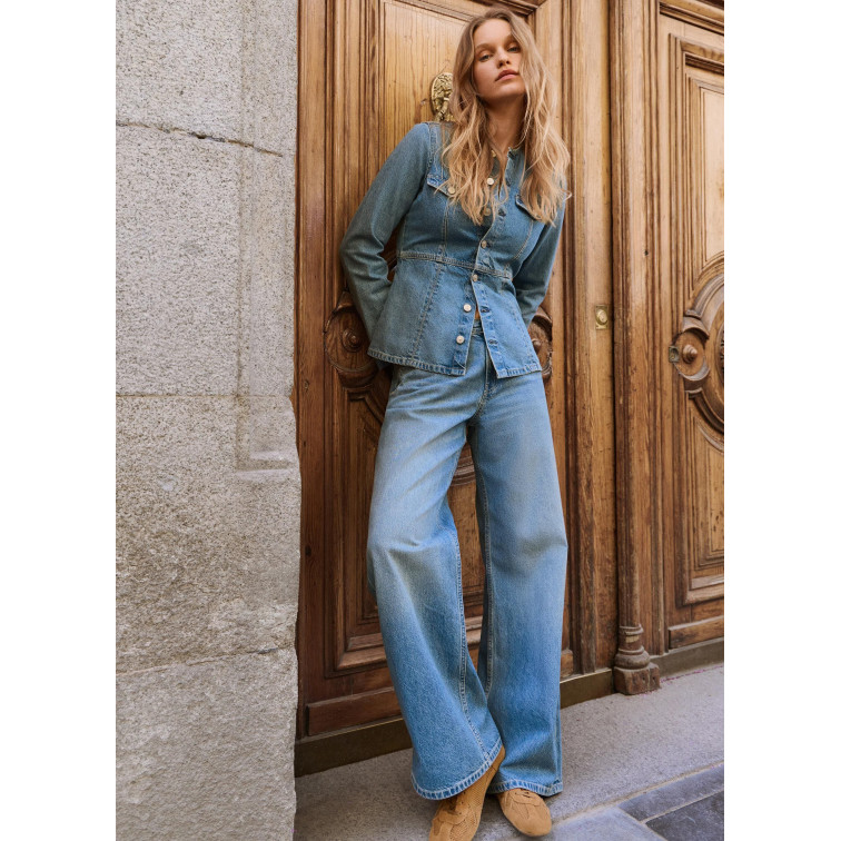 VAQUERO MUJER  PEPE JEANS LOOSE STRAIGHT LW NICKY