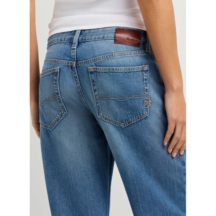 VAQUERO MUJER  PEPE JEANS LOOSE STRAIGHT LW NICKY