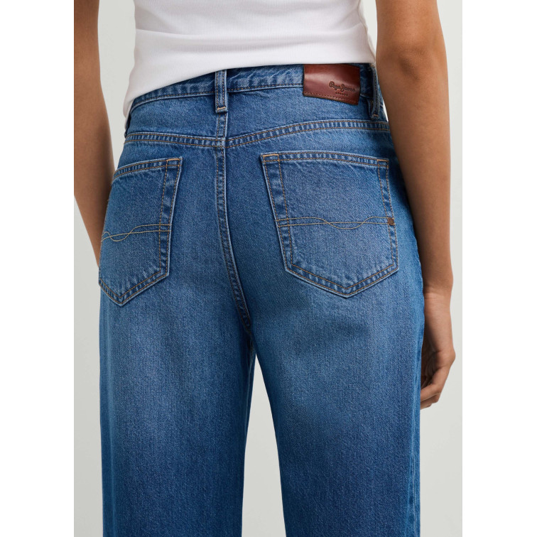 VAQUERO MUJER  PEPE JEANS STRAIGHT JEANS UHW LEXA