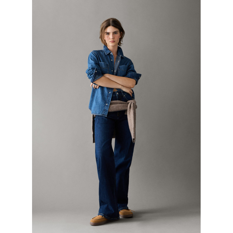 VAQUERO MUJER  PEPE JEANS STRAIGHT JEANS UHW LEXA