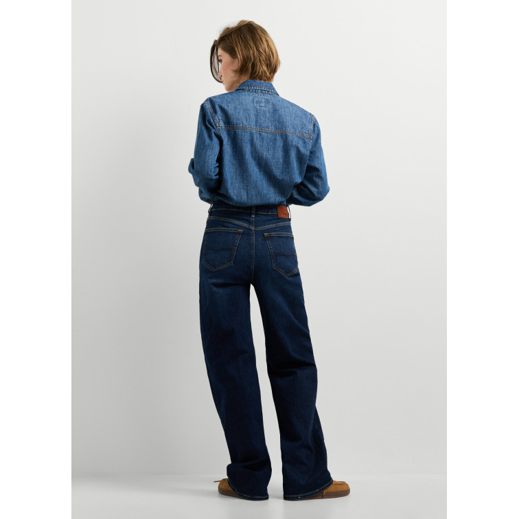 VAQUERO MUJER  PEPE JEANS STRAIGHT JEANS UHW LEXA